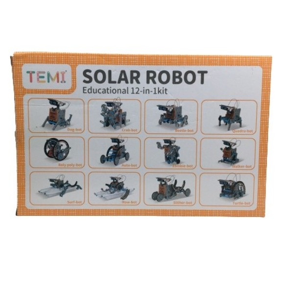 TEMI STEM Solar Robot Kit for Kids 12-in-1 Educational STEM Science Experiment - Picture 6 of 6